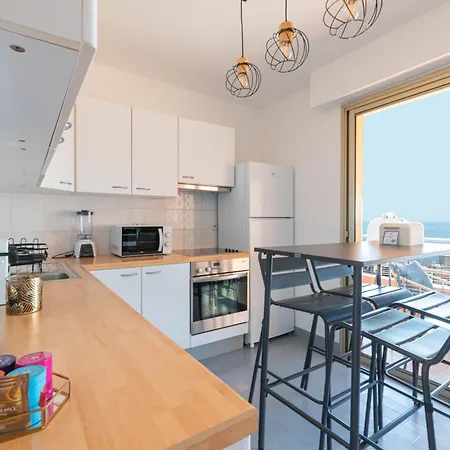 Luxury Monte Carlo- Seaview, Champagne & Ac Apartment
